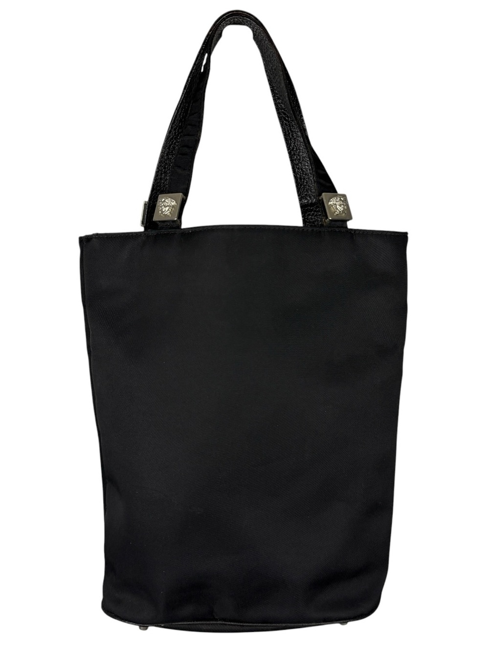 Gianni Versace Vintage Nylon Bucket Tote Bag